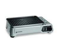 Barbacoa Portátil De Gas KEMPER 1.9 KW, Placa Compacta Antiadherente, Gris