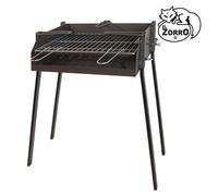 Barbacoa Quadrada Imex El Zorro con Soporte Sartén