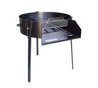 ESTUFAS GARCIA Barbacoa Redonda 60 CM Chapa con Soporte para Paella