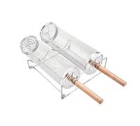 Barbacoa rollos parrilla cesta | Cesta de malla vegetal para barbacoa,Cestas de barbacoa a juego - Para camarones patatas fritas camping picnic patio trasero terraza