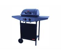 Barbacoa Sandrigarden Argentina 2 Fuegos Inox 5 Kw Piezo Roca Lávica Ruedas