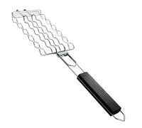 Barbacoa Sausage Grill - Barbacoa parrilla Cesta | Manipter Grill Mesh | Jaula de malla metálica para 6 salchichas, resistencia al calor de bloqueo de anne