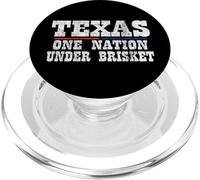 Barbacoa Texas One Nation Under Brisket - Divertida Barbacoa de Texas PopSockets PopGrip para MagSafe