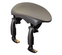 Wittner 257231 Mentonera Augsburg Viola, mentonera central de plástico de alta tecnología, regulable en altura e inclinación, sin destornillador