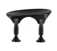 Mentonera Wittner, mentonera media violín 3/4, plástico de alta tecnología, forma anatómica, antialérgico, con herramienta de montaje