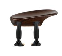 Barbada Wittner, barbada lateral viola, plástico de alta tecnología, anatómicamente diseñado, probado para alergias, con destornillador, color palisandro, Made in Germany, 251131P