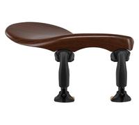 Barbada Wittner Zuerich, barbada lateral para viola, plástico de alta tecnología, altura ajustable, inclinación seleccionable, con destornillador, color palo de rosa, 259131P