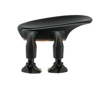 Barbada Wittners, barbadas lateral para violín 1/8-1/16, plástico de alta tecnología, anatómicamente diseñado, probado para alergias, sin destornillador, negro, Made in Germany, 250251