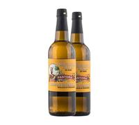Barbadillo Pastora Manzanilla Pasada Palomino Fino Manzanilla-Sanlúcar de Barrameda 75 cl Vino generoso (Caja de 2 Botellas de 75 cl)