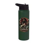 Barbanegra Edward enseña la venganza de la reina Ana Stainless Steel Insulated Water Bottle