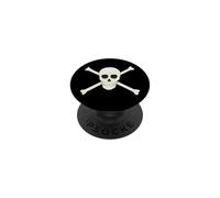Barbanegra Piratas Bucanero Halloween Calavera y Crossbones PopSockets PopGrip Adhesivo