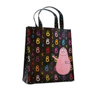 Barbapapa Barbapapa Equipaje Infantil, 24 cm, Negro (Black)