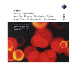 Barbara Bonney, Cecilia Bartoli, Thomas Hampson, Nikolaus Harnoncourt & Concentus Musicus Wien - Mozart : Famous Opera Arias - Apex