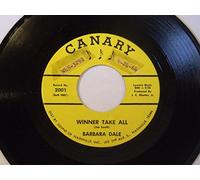 BARBARA DALE - winner take all 45 rpm single