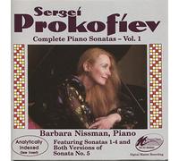 Barbara Nissman - Prokofiev: Complete Piano Sonatas, Volume 1 (UK Import)