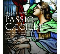 FRISINA: Passio Caeciliae [CD de audio] Barbara Vignudelli, David Sebasti, Coro Musicanova, Nova Chamber Orchestra, Frisina and