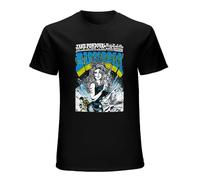 Barbarella Jane Fonda Roger Vadim Czech Póster Polaco Retro Unisex Camiseta Negra Camiseta Hombre Top Tee, Negro , XXL