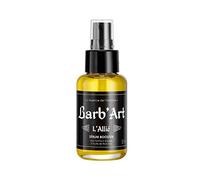 Barb'Art - Suero Booster - Cuidado de la barba Fortificante - Aceites orgánicos de Ricin, Jojoba y Baobab - Fragancia"L'Allié" - 50ml