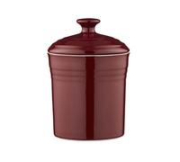 Barbary & Oak BO875006RED - Tarro de almacenamiento pequeño, color rojo burdeos