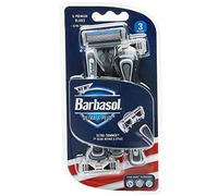 Barbasol Ultra 6 Plus Premium cuchilla desechable, 3 unidades
