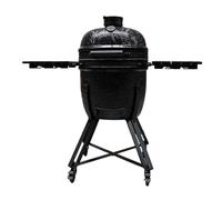 Barbecook Barbacoa Kamado Kamal 2.0 Grill, ahumar, vapor, asar, Grande, negro, 128x78x115cm