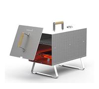 Barbecook Otto 2.0 - Horno eléctrico para ahumar en caliente, acero inoxidable, 26 x 26 x 47 cm