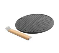 Barbecook plancha Luca, sistema flexible, plancha de hierro fundido, 30×30×1cm