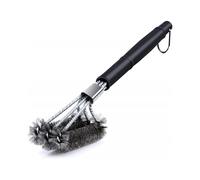 Barbecue Brush, Barbecue Cleaning Brush, 3 in 1 Barbecue Brush, Long Handle with Stainless Steel Bristles, Kitchen Brush for Quickly & Effectively Cle