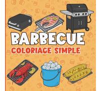 Barbecue: Coloriage simple (Collection Coloriage Simple)