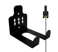 Barbell Wall Holder, Weight Storage Rack Barbells and Bars, 11x9x12cm, Space Saving Heavy-Duty Mount, Multi-Functional Gym Equipment for Home Studio Basement Commercial Setup