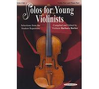 BARBER B. - Solos For Young Violinists Vol.1 para Violin y Piano