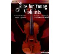 Solos for Young Violinists , Vol. 2: Selections from the Student Repertoire