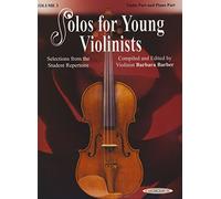 Solos for Young Violinists , Vol. 3: Selections from the Student Repertoire