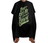 Barber Cape No Me Llames Amigo Si No Me Conoces. Fácil De Limpiar Salón Delantal De Peluquero Profesional Bata Para Barberías Para Adultos Peluquero Mujeres