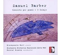 Barber: Concierto Para Piano; Tres Ensayos / Nuti, Orch. Sinf. Nazionale Della Rai - Kawka