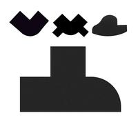 Barber Enhancement Card - Beard Hairline Shaping Guide Card | Enhancements Barber Spray Card | Reusable Beard Enhancing Tool | Color Spray Edge Hair Liner Card For Barber, & Shape