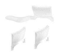 Barber Fade Combs, Barber Gradient Positioning Combs, Anti-Static Flat Top Curved Heat Resistant Positioning Flat Top Hair Comb For Blending Fades, Various Short Haircuts, Professional Styling Tool