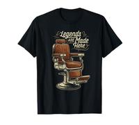 Barber Hairdresser Hair Stylist Haircut Chair Barbershop Camiseta