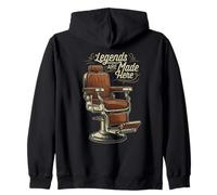 Barber Hairdresser Hair Stylist Haircut Chair Barbershop Sudadera con Capucha