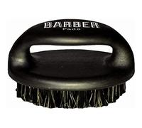BARBER MARMARA Fade Brush R - Cepillo de barba - Cepillo de limpieza para hombre - Cepillo de limpieza para los dedos - Peluquería y barbero - Cepillo de estilismo - Cepillo de pelo Negro