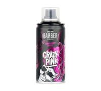 BARBER MARMARA laca de color para peluquería - 150ml spray de color para el cabello para disfrazarse y maquillarse para carnaval, Halloween y fiestas temáticas - tinte para el cabello (Crazy Pink)