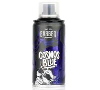 BARBER MARMARA laca de color para peluquería - 150ml spray de color para el cabello para disfrazarse y maquillarse para carnaval, Halloween y fiestas temáticas - tinte para el cabello (Cosmos Blue)