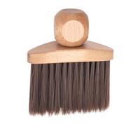Barber Neck Brush, Soft Bristle Haircut Cleaning Supplies, Neck Dusting Brush with Wooden Handle, for Barbershops, Beauty Salons, Residential Homes Apartment, Hairdressers, Men, Husbands, Grandfathers