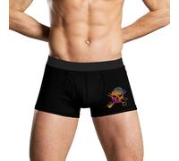 Barber Skull Head - Calzoncillos Tipo bóxer para Hombre, Ropa Interior Suave, Pantalones Cortos elásticos, bañadores Deportivos sexys