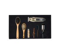 Barber Tool Mat - Silicona Hair Salon Mat Flexible, Counter Protector, Clippers Scissors Hairdressing Styling Tools, Pad para el hogar y el uso profesional | Beauty Salon Anti-Skid Tool