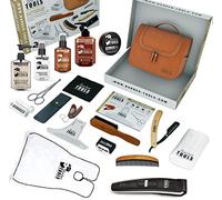 ✮ BARBER TOOLS ✮ Kit/Set/Estuche de arreglo y cuidado de la barba y afeitarse | Cosmético Made in French
