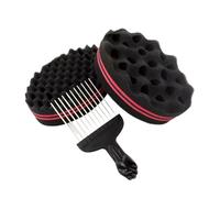 Barber Twist Sponge Brush - Hair Styling Tool For Waves, Dreadlocks, Curls, Coils | Volumizing Sponge For Natural Hair, Professional Salon Equipment Or Home Grooming, Easy Hairstyle Maintenance Acces