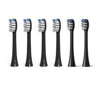 BarberBoss Cabezales de repuesto para cepillo de dientes QR-7302, 4 cabezales estándar y 2 mini cabezales, cabezal de cerdas Dupont, compatible con cepillo de dientes eléctrico BarberBoss (paquete de