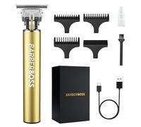 Barberboss Cortadora de barba para hombres, cortadora de pelo para hombres, recortadora de pelo, recortadora de precisión QR-2070