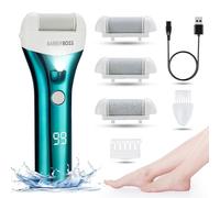 BarberBoss Lima Eléctrica para Pies Removedor de Durezas - Set de Pedicura para Pies, Removedor de Callos para Pies, Removedor de Durezas de Pies Eléctrico QR-5088